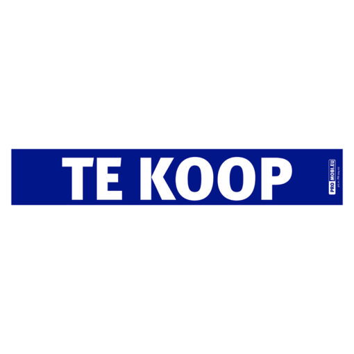 Verkoopsticker TE KOOP