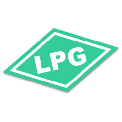 LPG sticker België