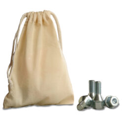 Wielbouten/-moeren zakje WIT