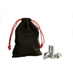 Wielbouten/-moeren zakje ZWART