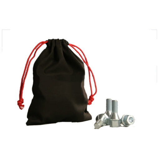 Wielbouten/-moeren zakje ZWART