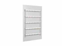 Sleutelwandbord, 5 rails-50 haken.