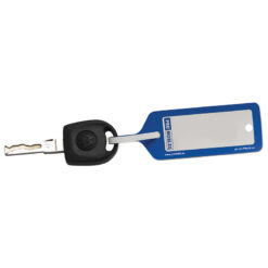 Sleutellabel teslin, BLAUW