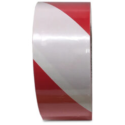 PVC vloertape, ROOD-WIT