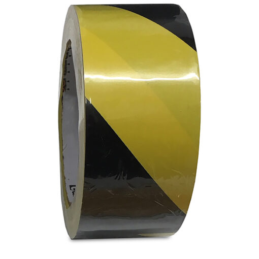 PVC vloertape, GEEL-ZWART