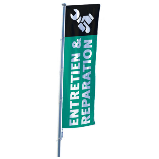 Multif. banier / spandoek REPARATIE & ONDERHOUD (FR)