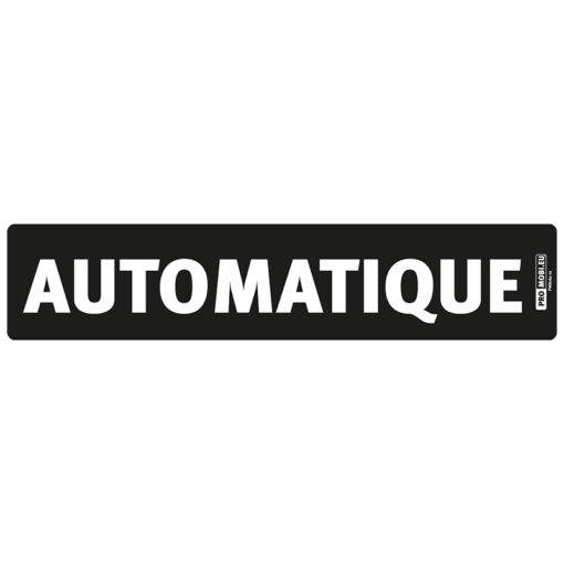 Kentekenplaat AUTOMAAT (FR)