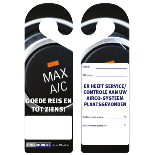 Spiegelhanger Aircocontrole