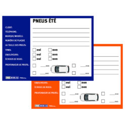 Insteekkaarten voor bandenlabel (FR)