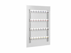 Sleutelwandbord, 4 rails-32 haken.