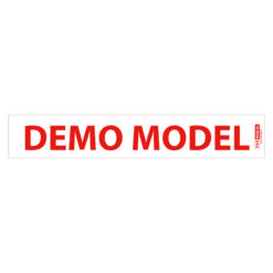Verkoopsticker DEMO MODEL