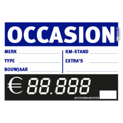 Occasionkaart HORIZONTAAL