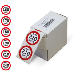 Snelheidsstickers 180