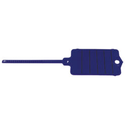 Sleutellabel met tie-rip & 2 stiften, PAARS