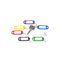 Sleutellabel met O-ring.