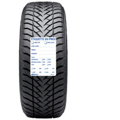 Bandenlabel/-etiket, klein model (FR)