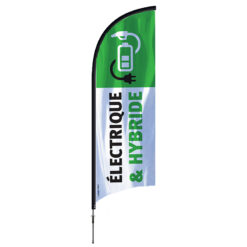 Beachvlag ELEKTRISCH & HYBRIDE (FR)